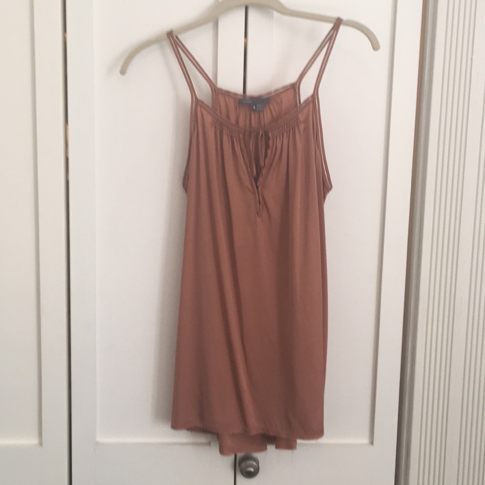 Vince silk camisole top